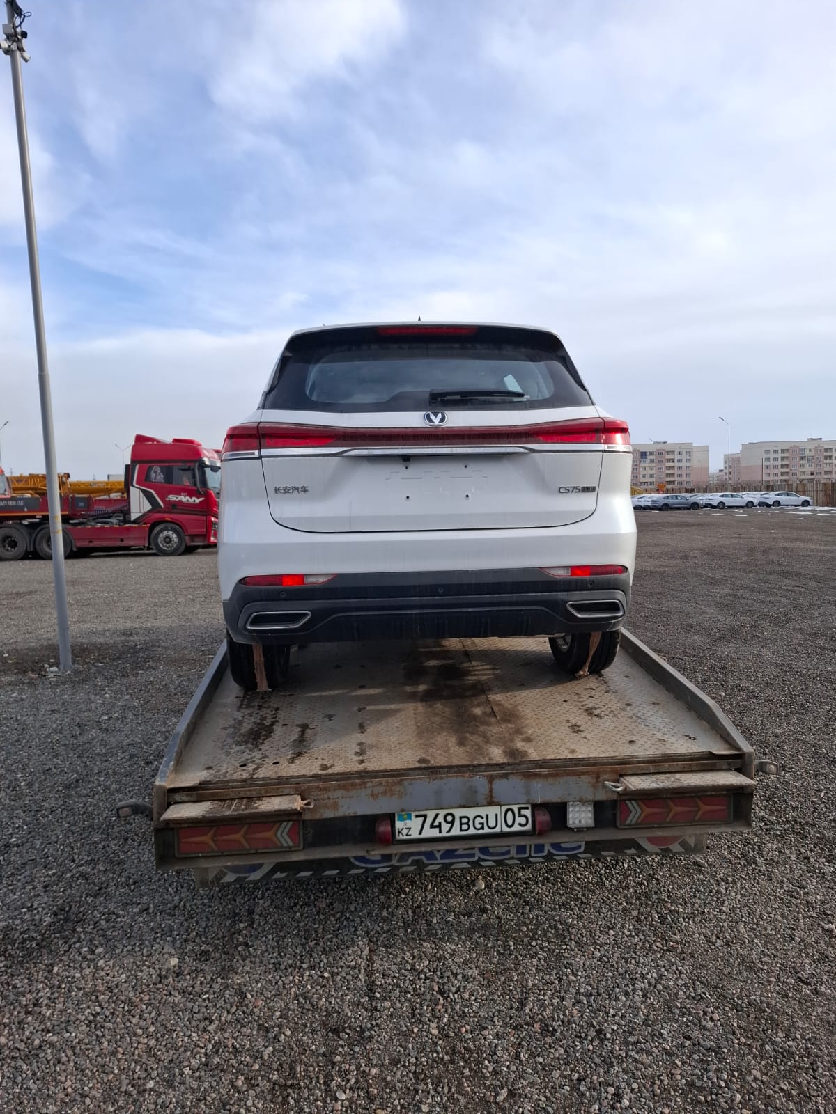 Эвакуация легкового автомобиля в Алматы