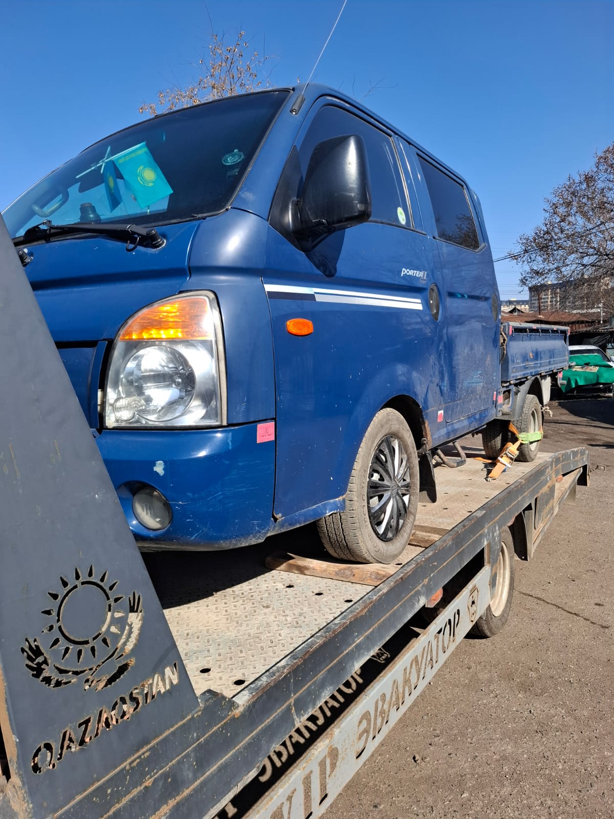 Эвакуация грузового автомобиля